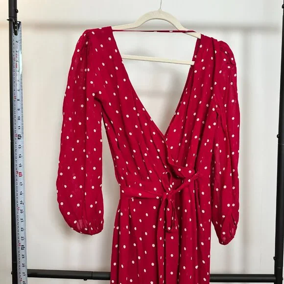 Reformation - Primrose wrap dress - - Picture 11 of 13